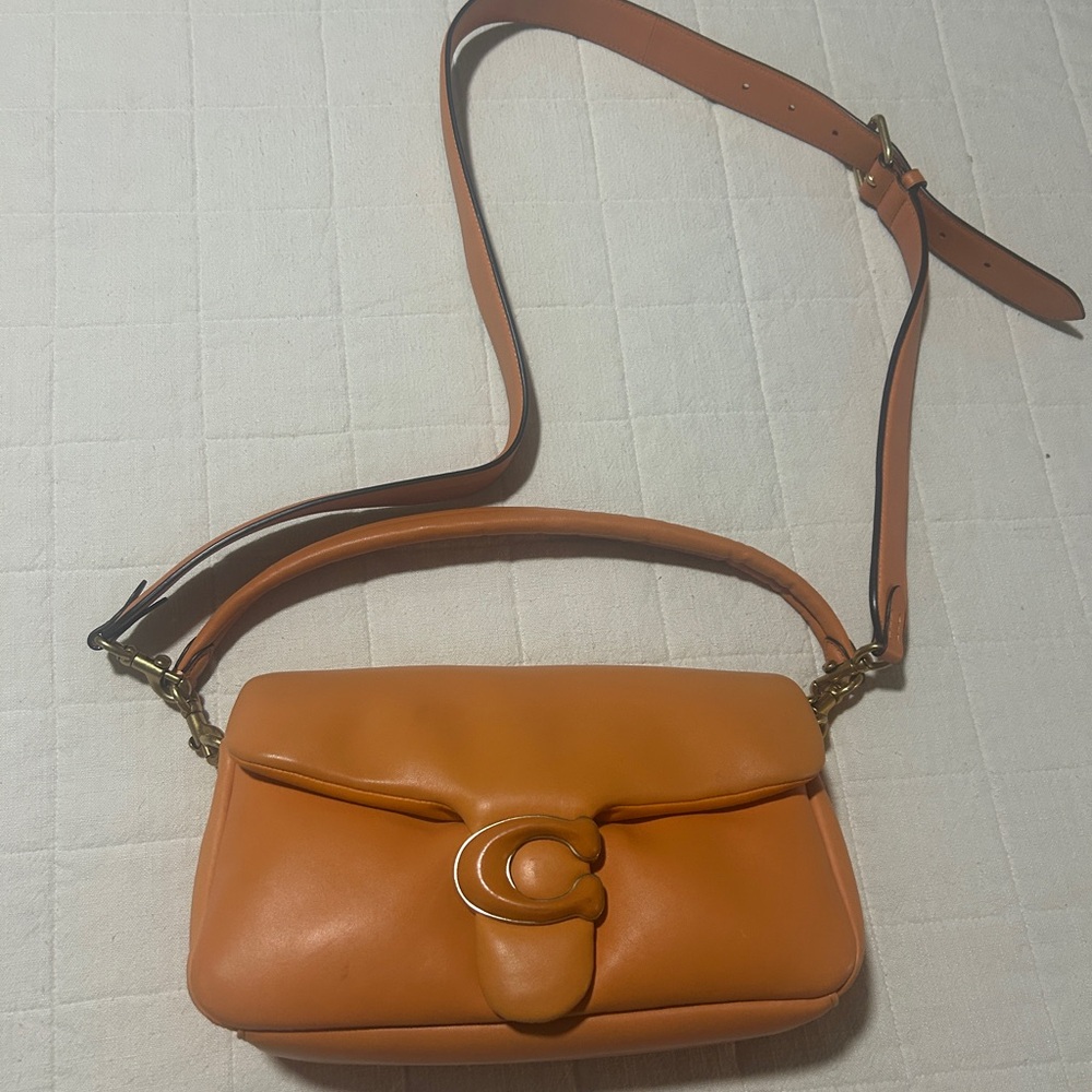 Coach Orange Crossbody Bag